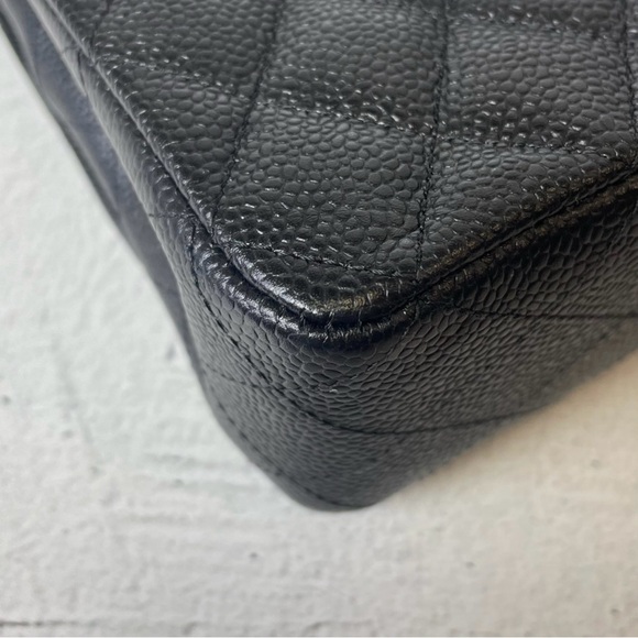 Chanel Classic Medium Black Caviar Flap - Picture 8 of 14